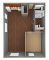 One Bedroom at Prospect East Apartments, Milwaukee
